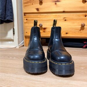 Dr. Martens Black Platform Boots